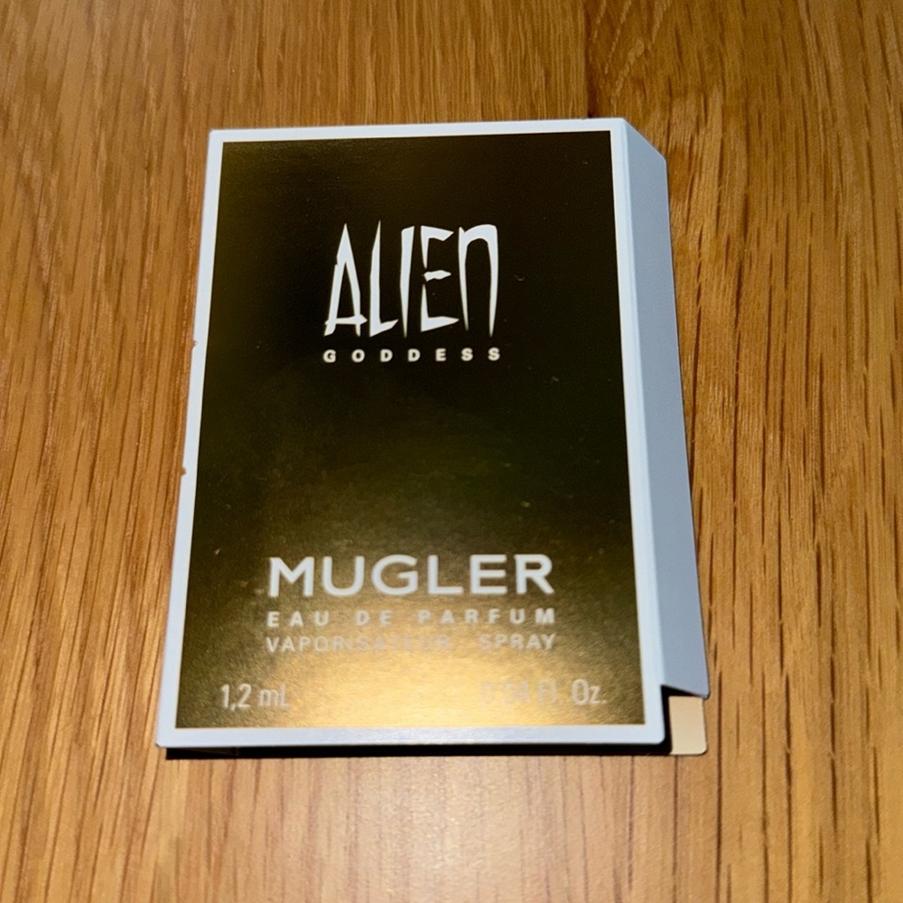 Thierry mugler alien goddess sample